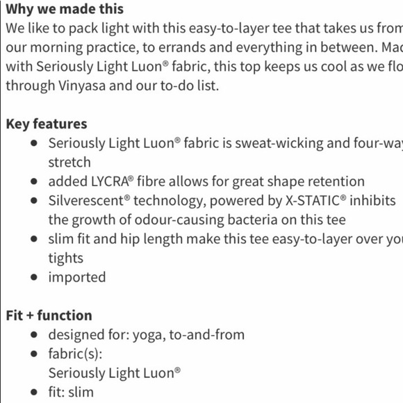 LULULEMON T-Shirt - Picture 8 of 8